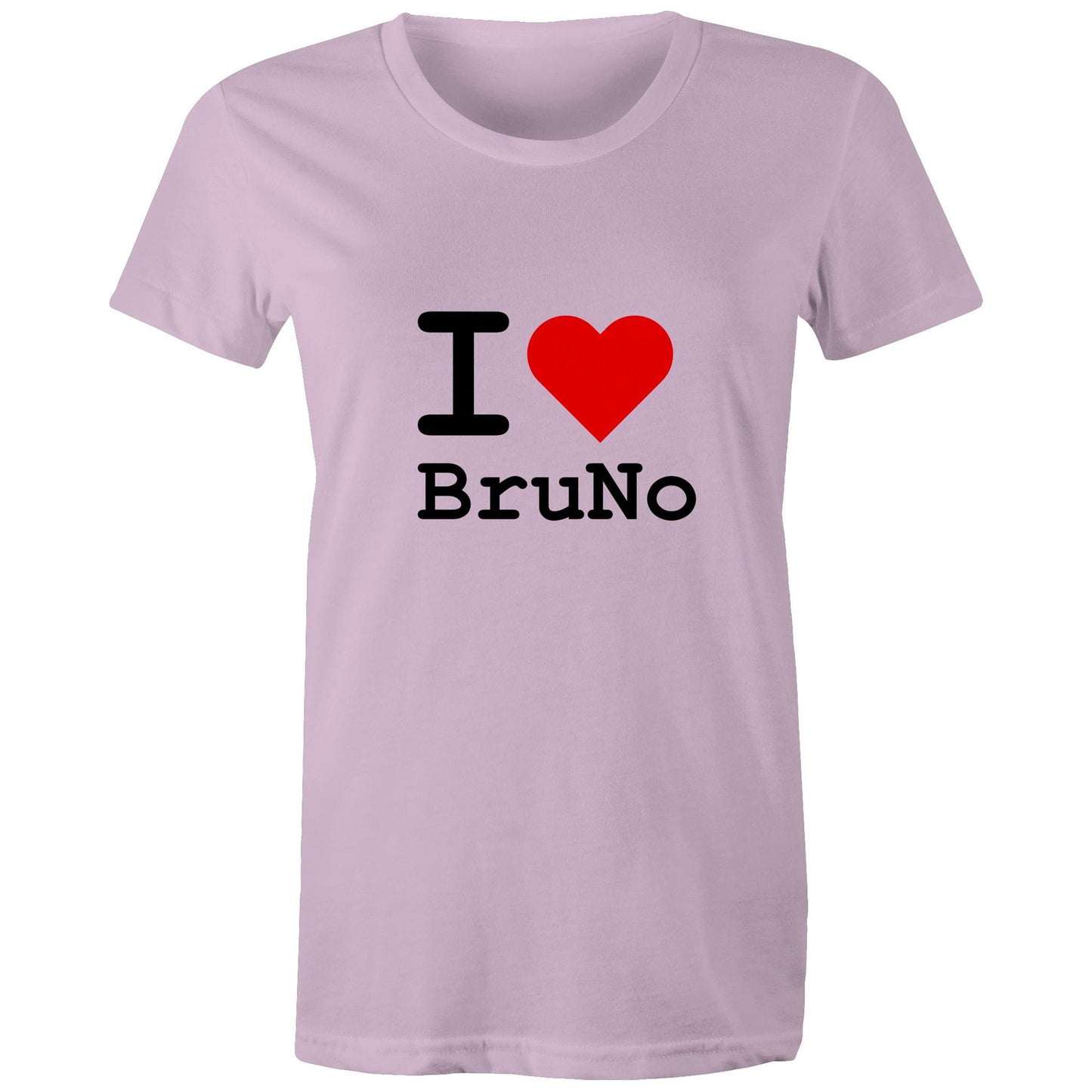 Heart Brunswick North - Women's Tee black text