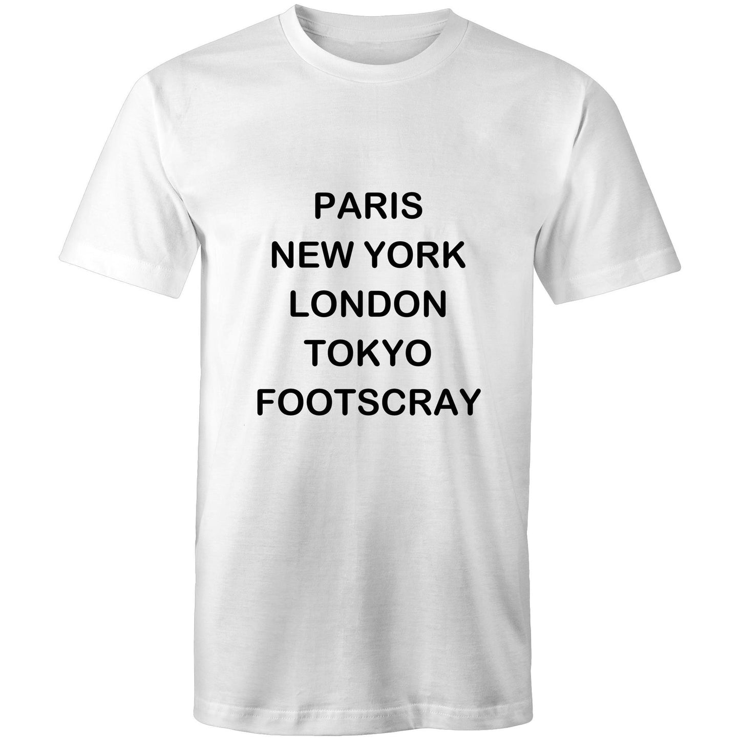 Cities of the World - Footscray - Black text Classic T-shirt