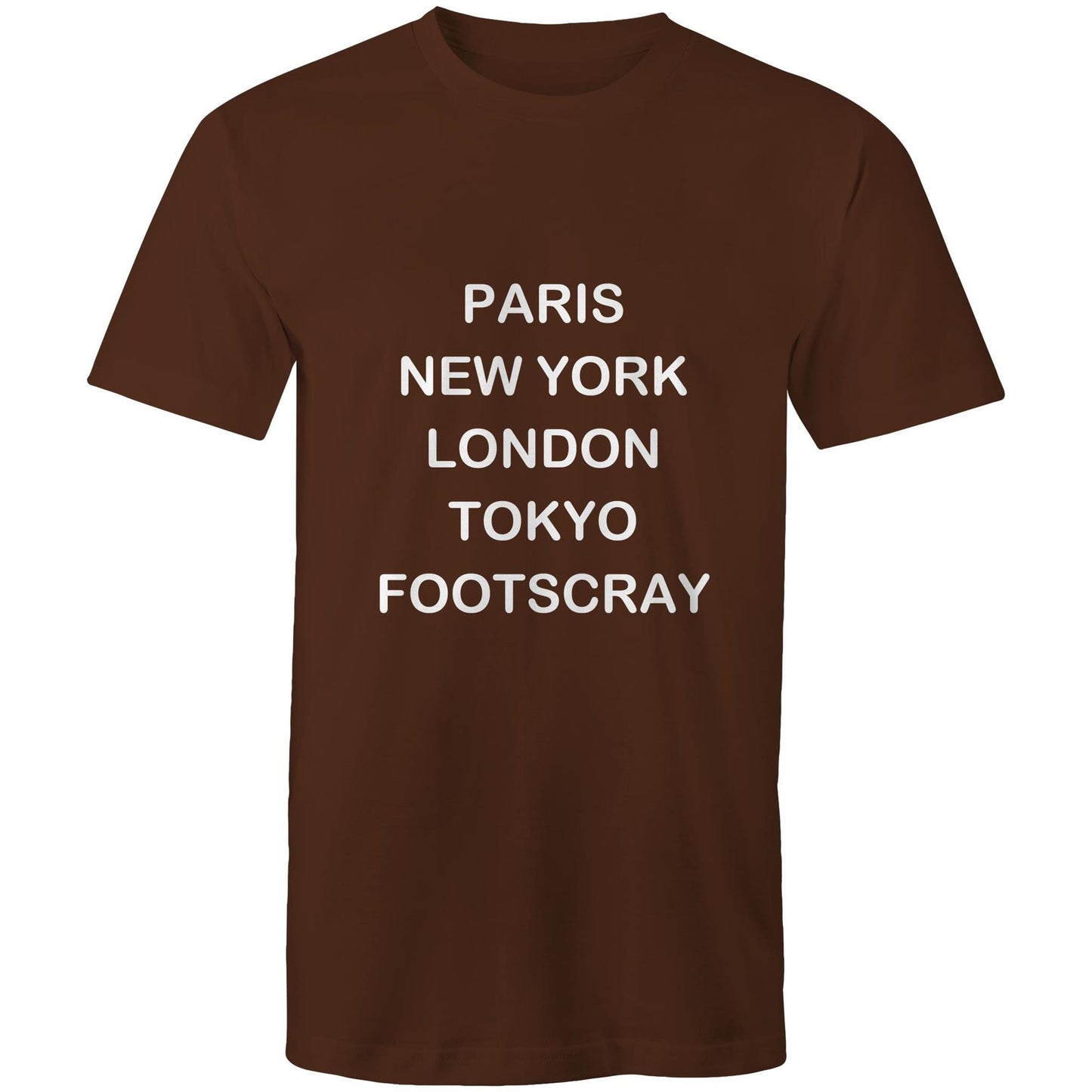 Cities of the World - Footscray - White text Classic T-shirt