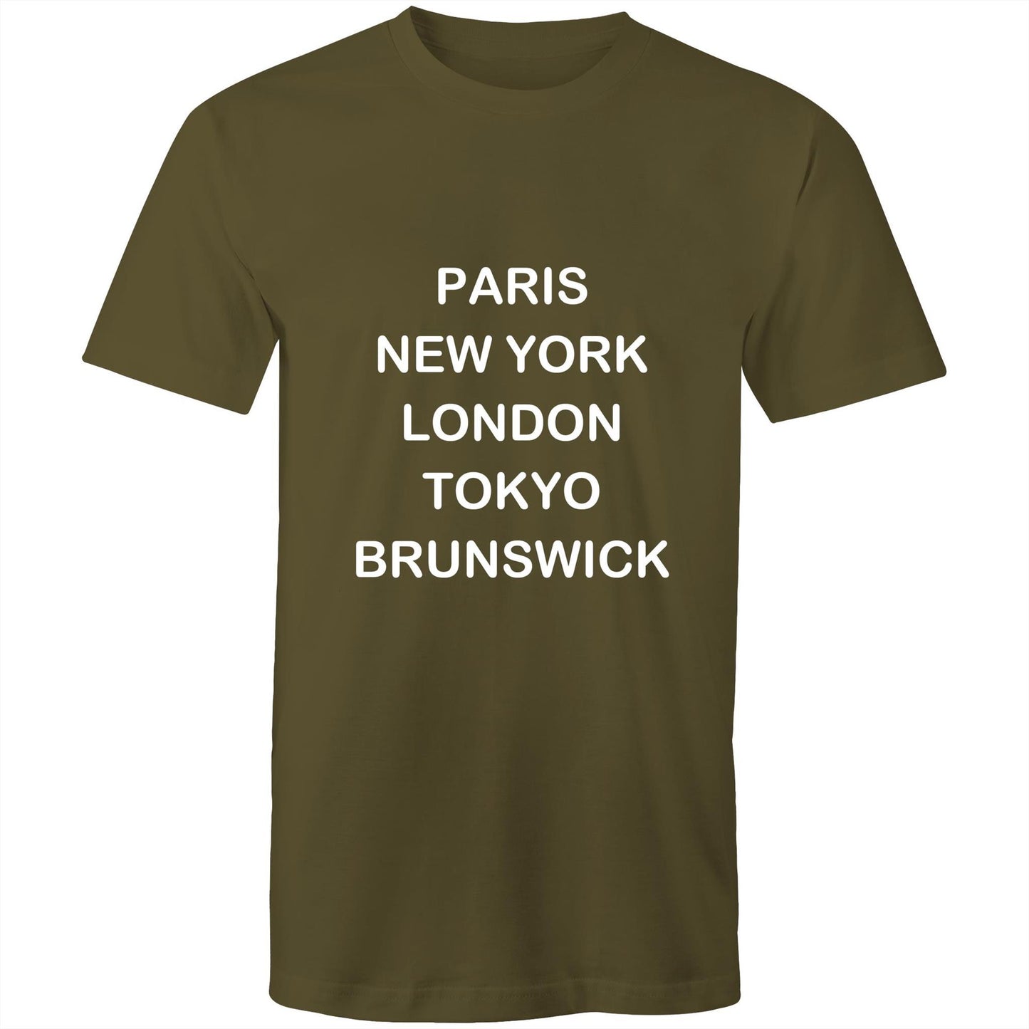 Cities of the World - Brunswick - White text Classic T-shirt
