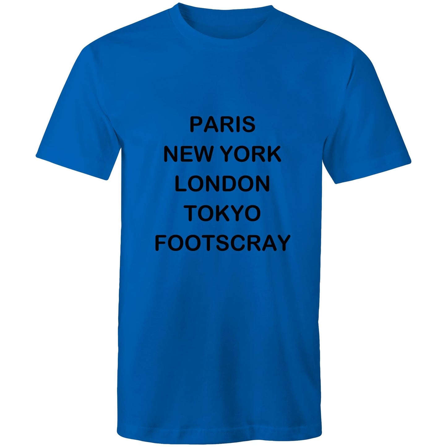 Cities of the World - Footscray - Black text Classic T-shirt