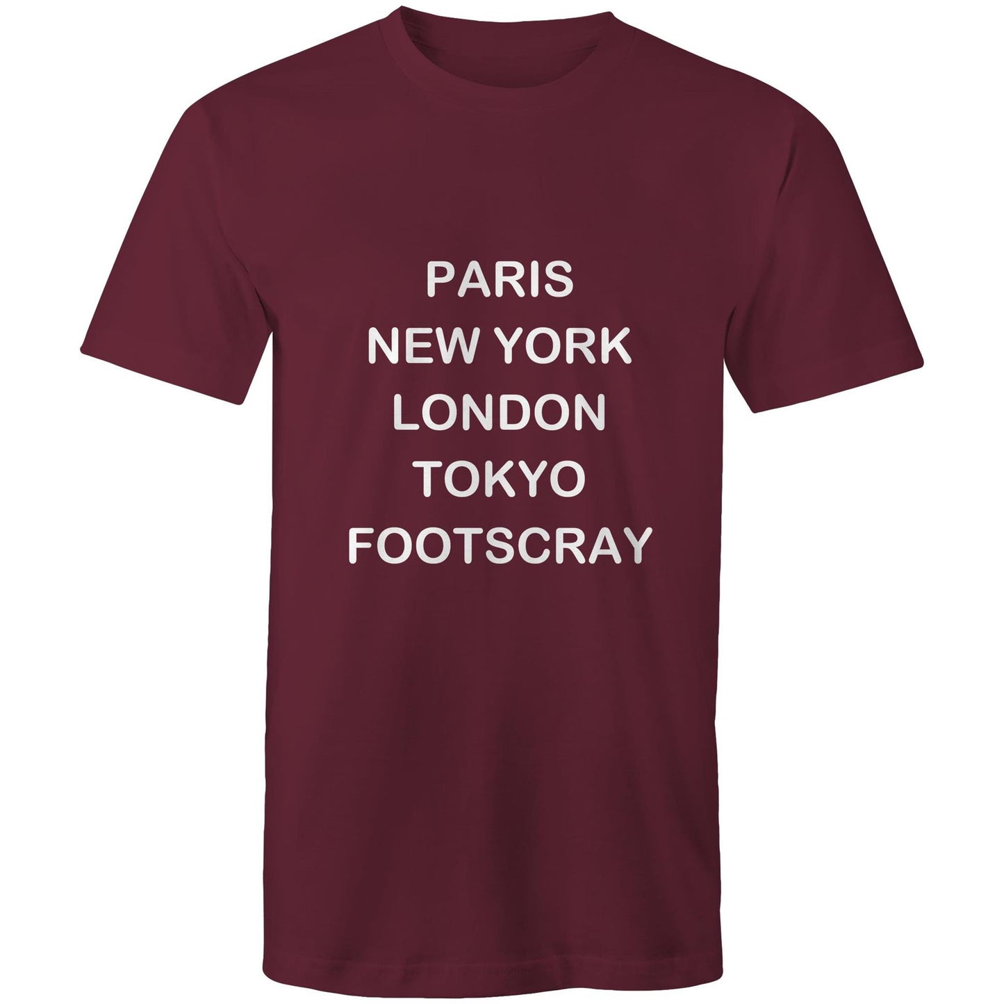Cities of the World - Footscray - White text Classic T-shirt