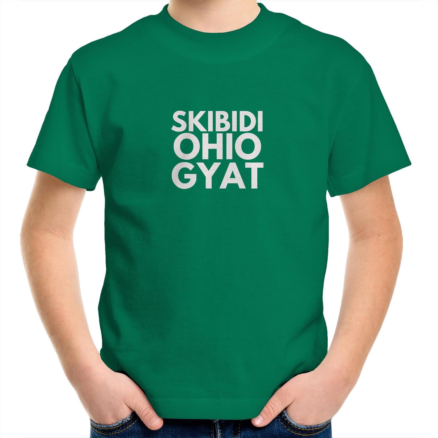 Skibidi Ohio GYAT Kids T-Shirt