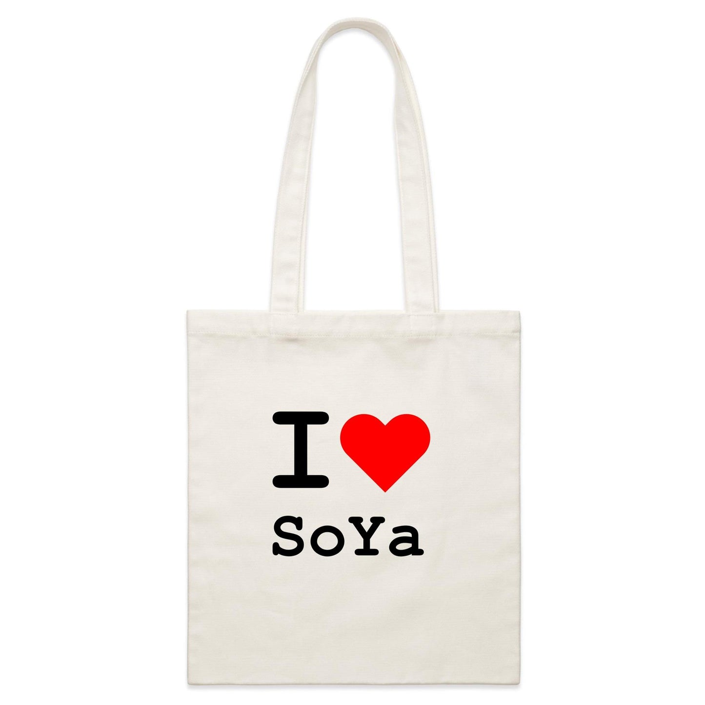 Heart South Yarra - Parcel Canvas Tote Bag