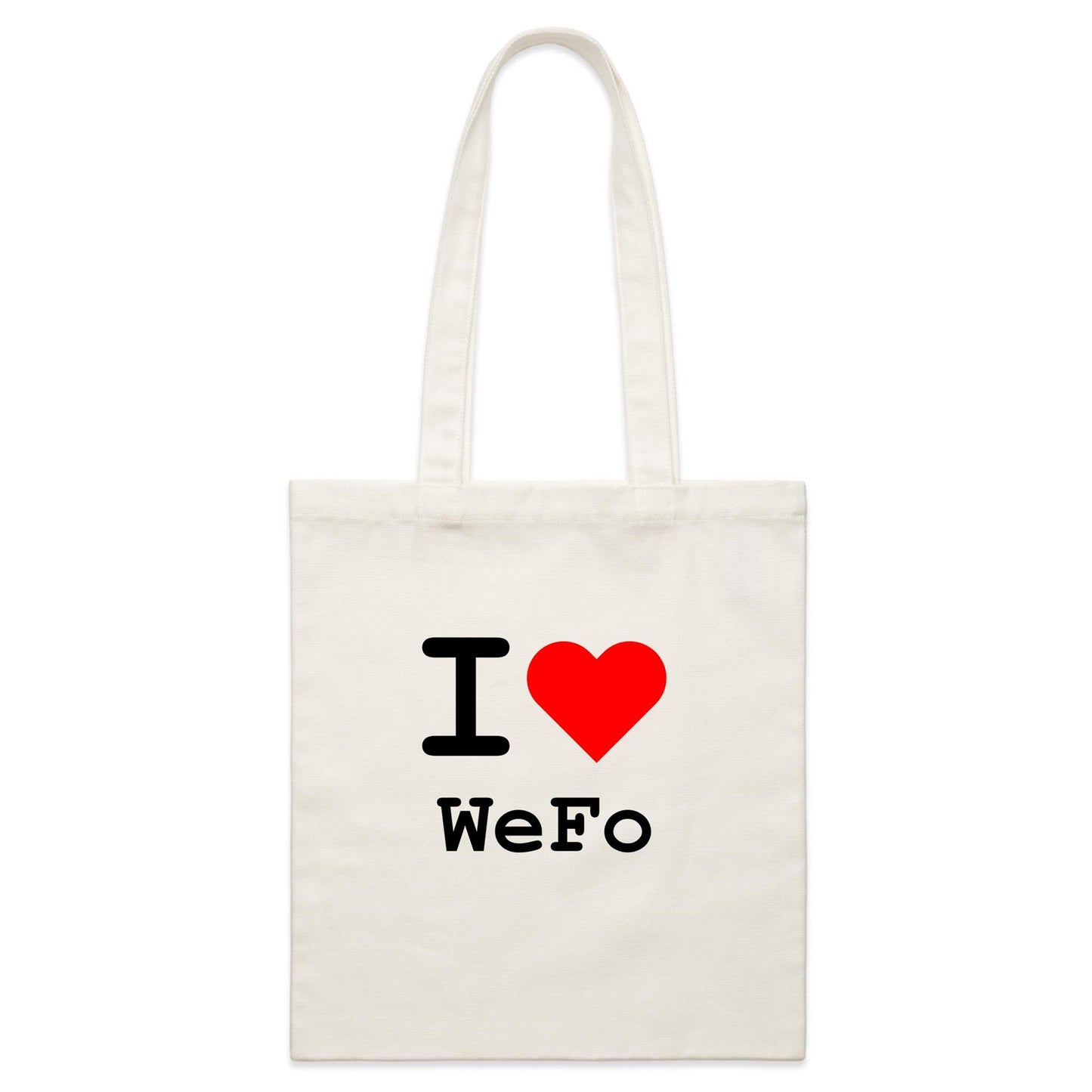 Heart West Footscray - Parcel Canvas Tote Bag