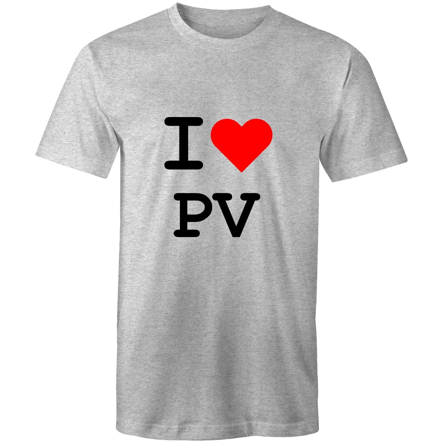 I love Pascoe Vale - Black text T-shirt