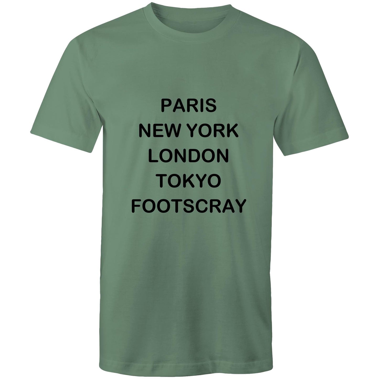 Cities of the World - Footscray - Black text Classic T-shirt