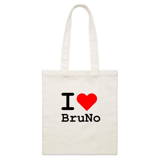 Heart Brunswick North - Parcel Canvas Tote Bag