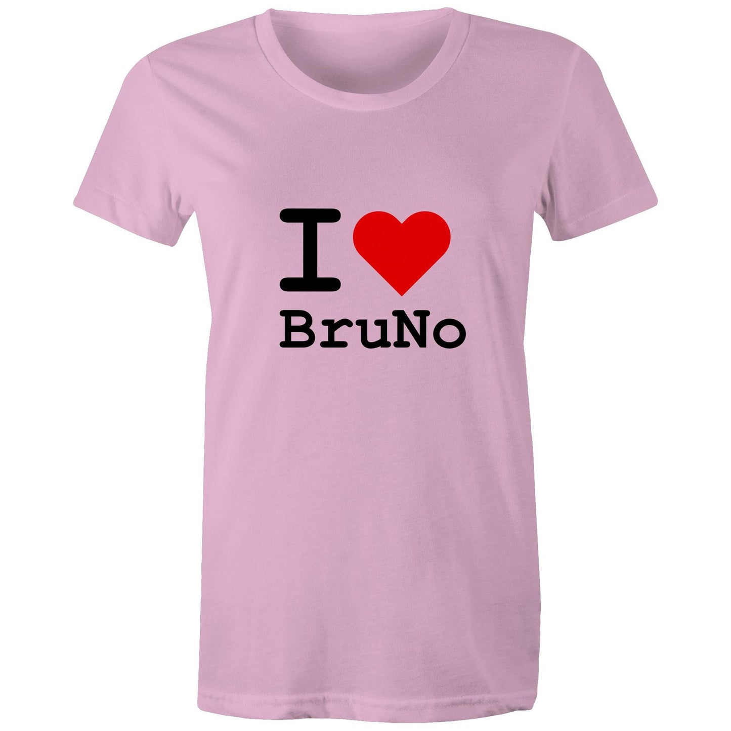 Heart Brunswick North - Women's Tee black text