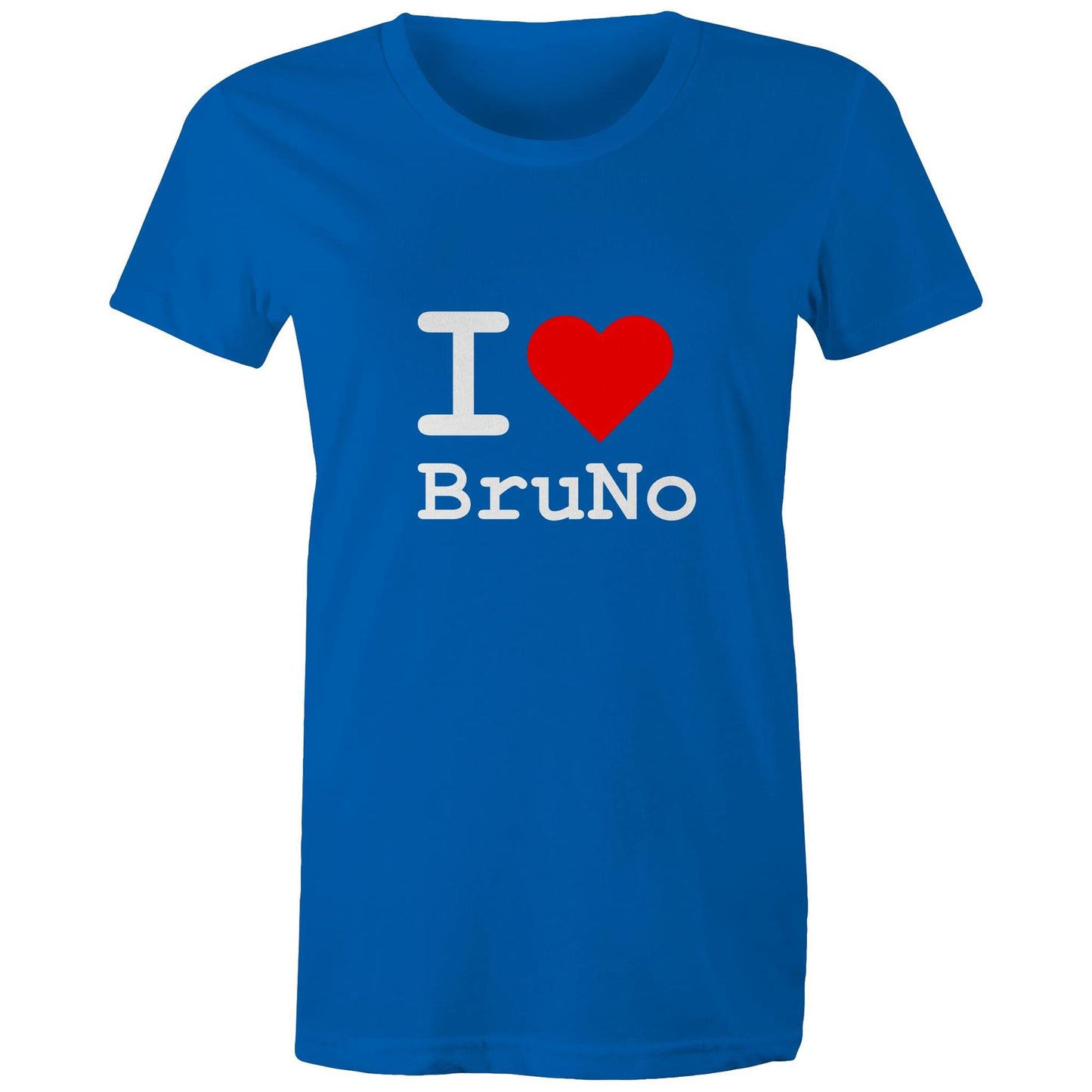 Heart Brunswick North - Women's Tee white text
