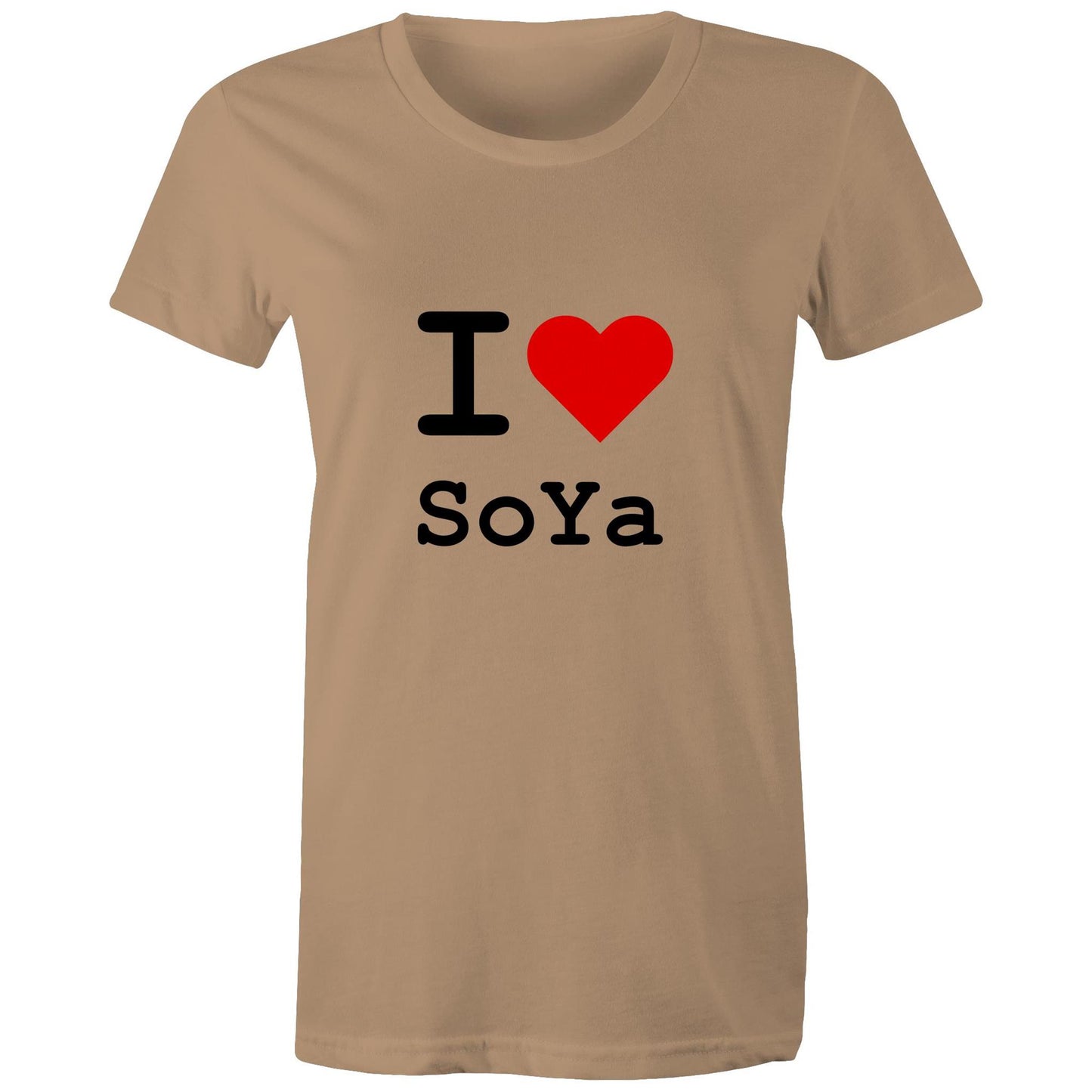 Heart South Yarra - Women's Tee black text