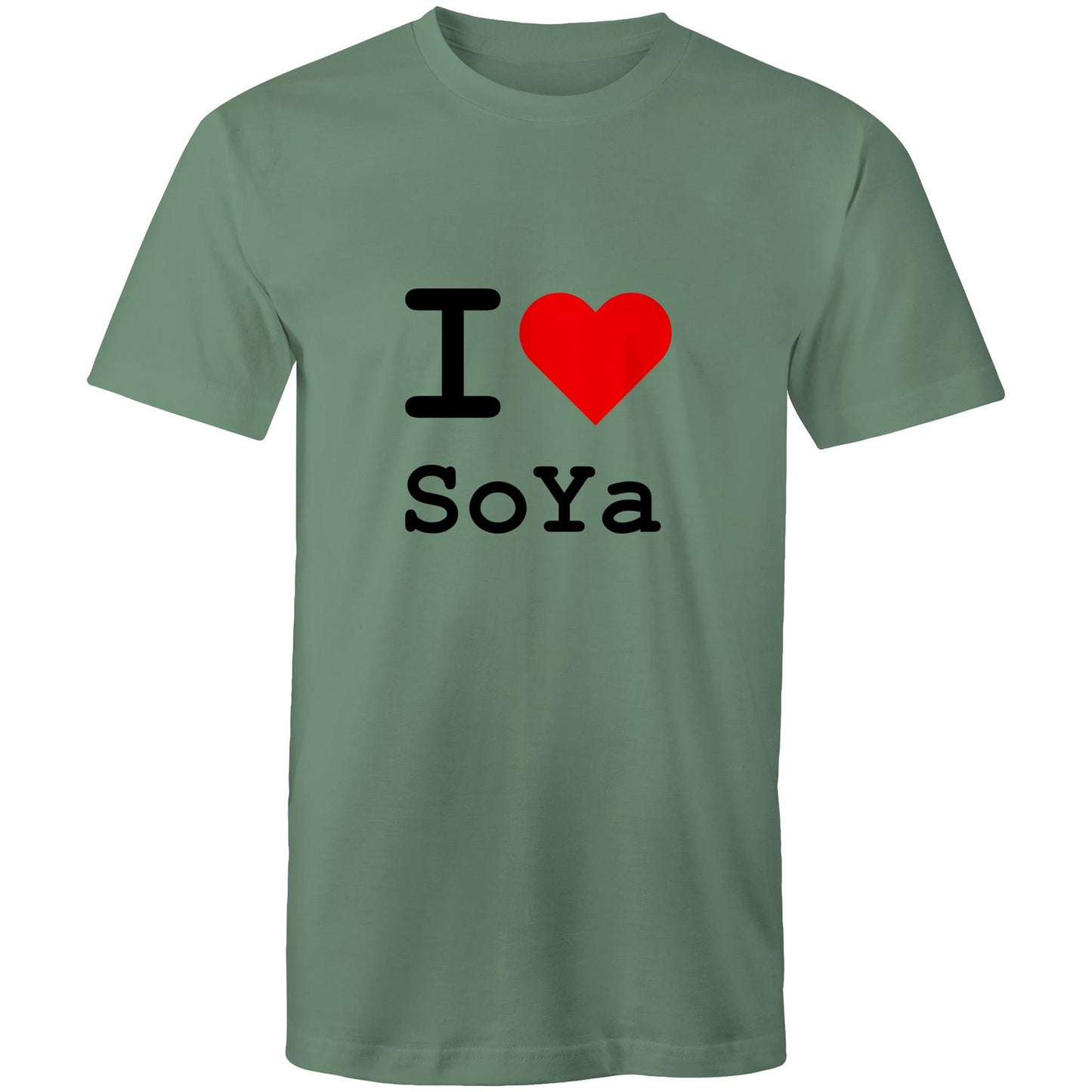 I love South Yarra - Black text T-shirt