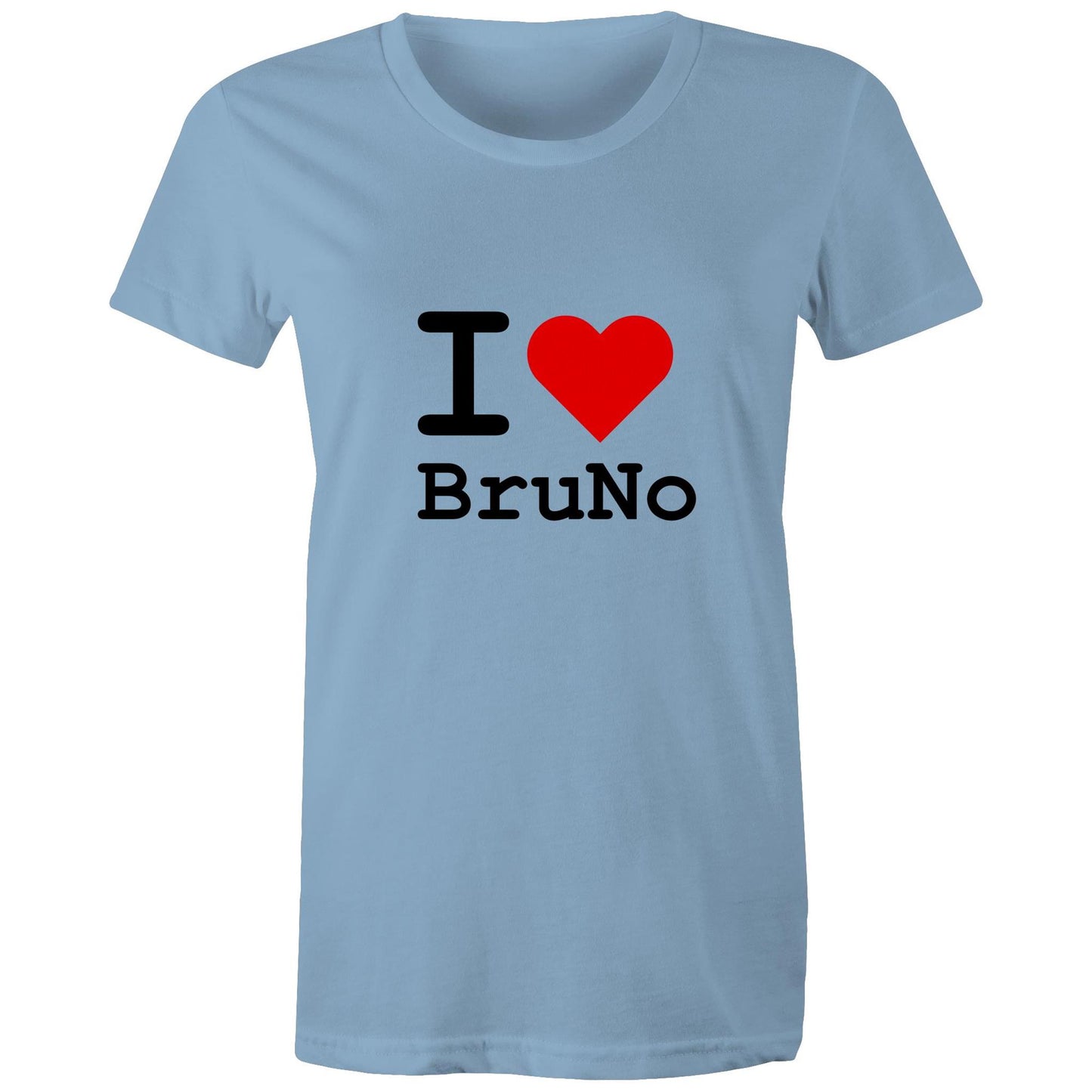 Heart Brunswick North - Women's Tee black text
