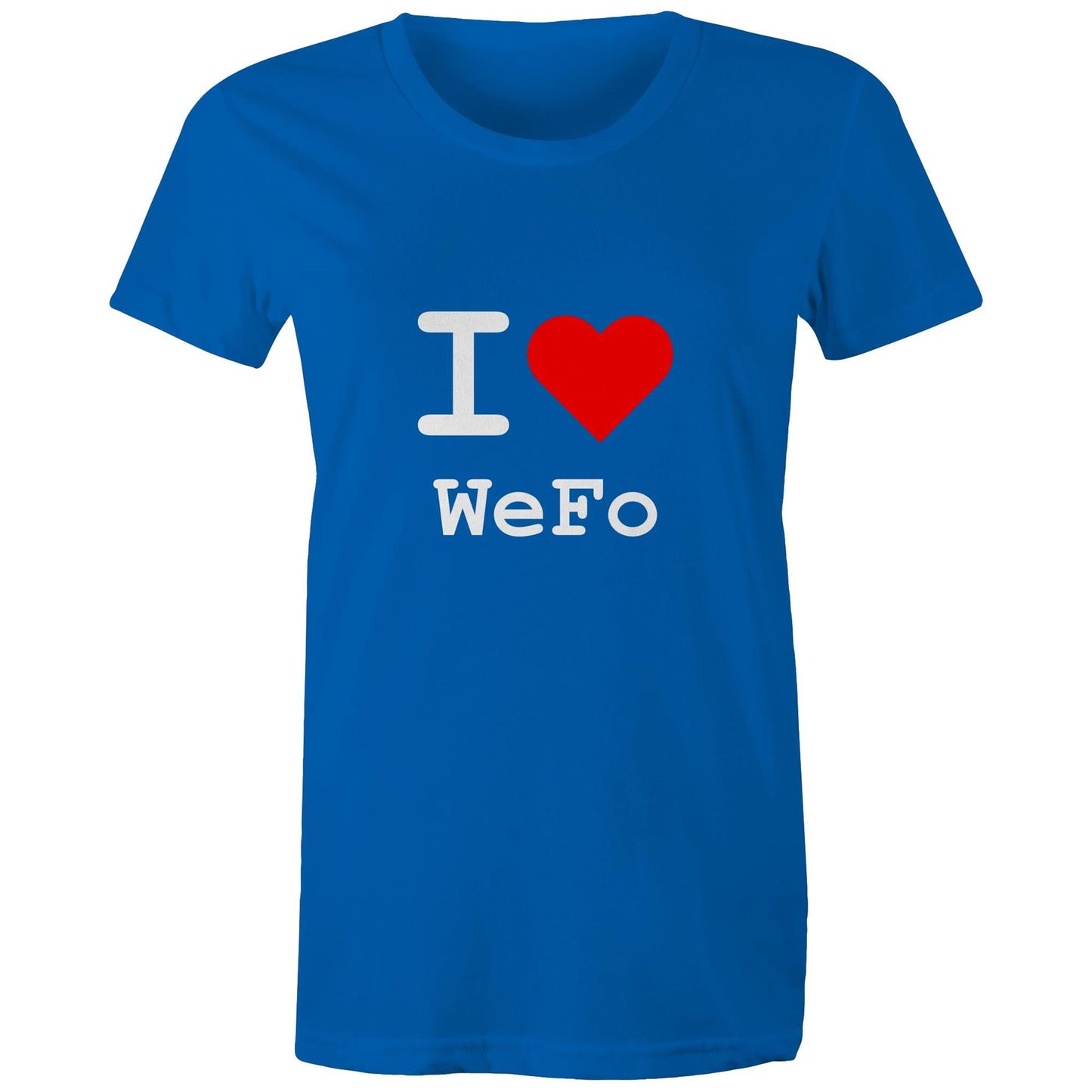 Heart West Footscray - Women's Tee white text