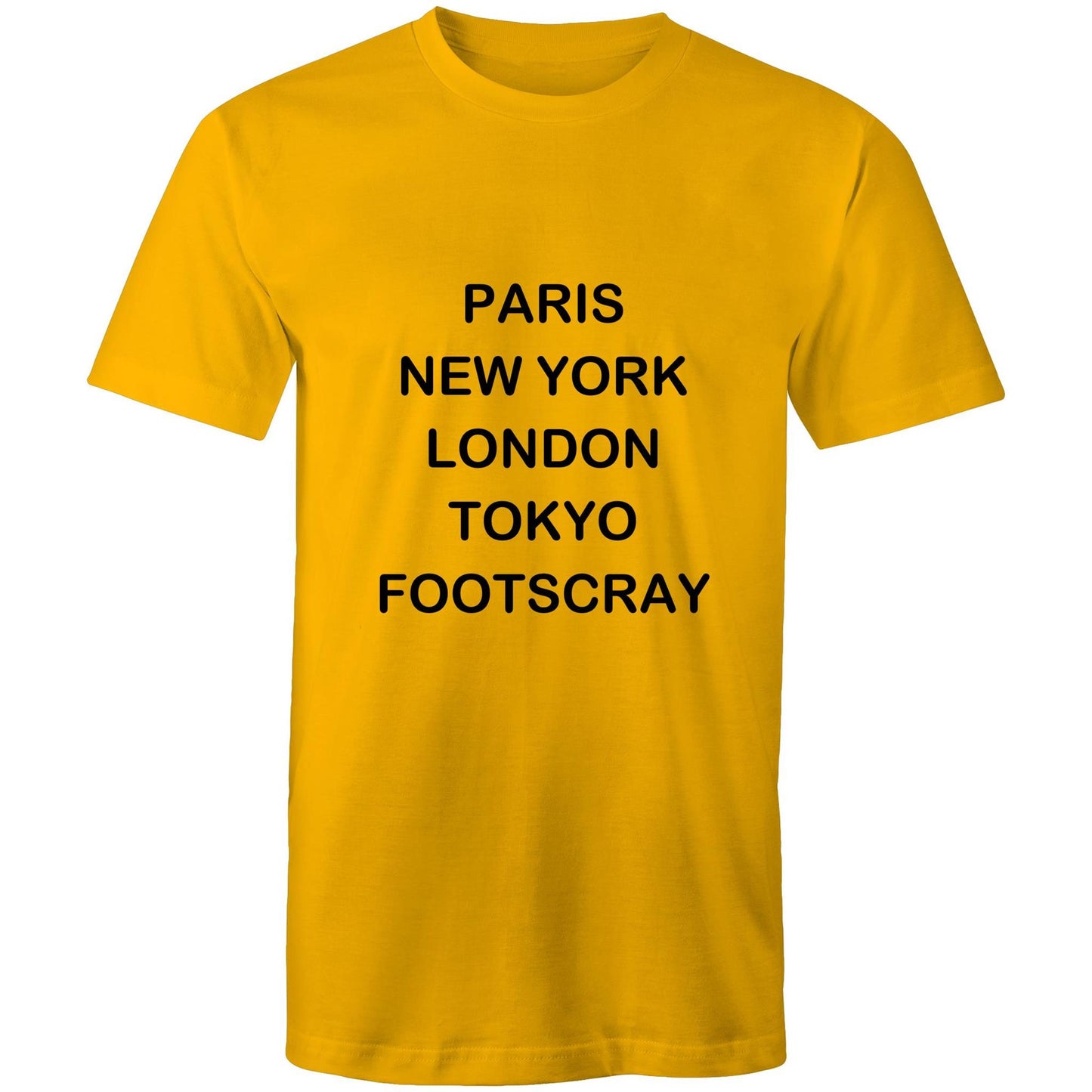 Cities of the World - Footscray - Black text Classic T-shirt