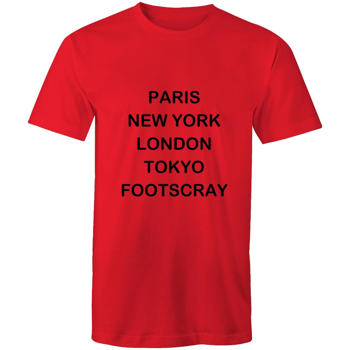 Cities of the World - Footscray - Black text Classic T-shirt