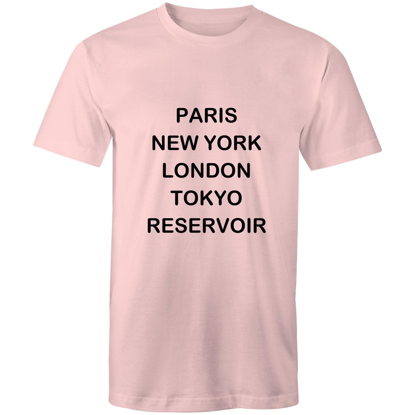Cities of the World - Reservoir - Black text Classic T-shirt