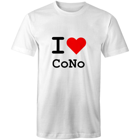 I love Coburg North - Black text T-shirt