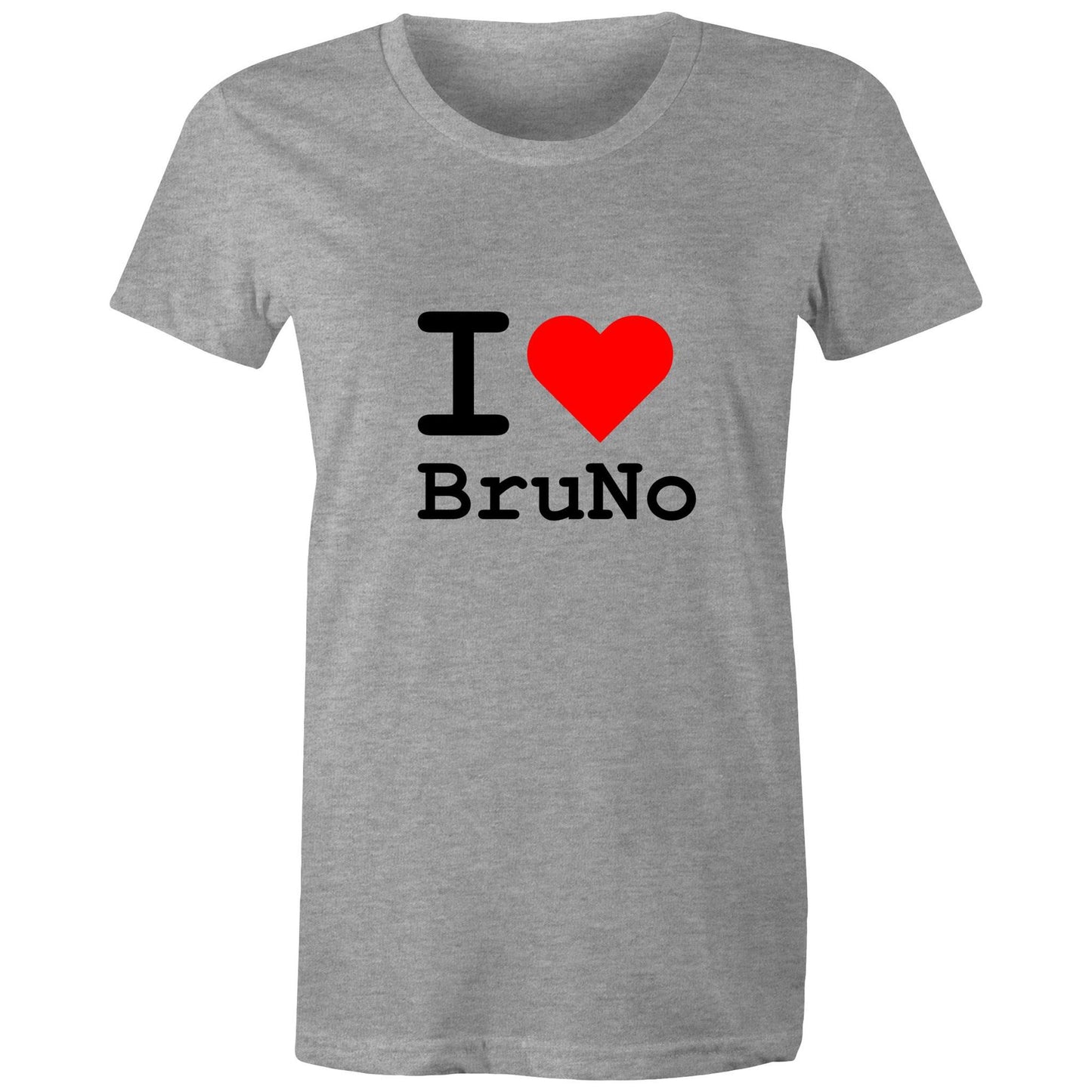 Heart Brunswick North - Women's Tee black text