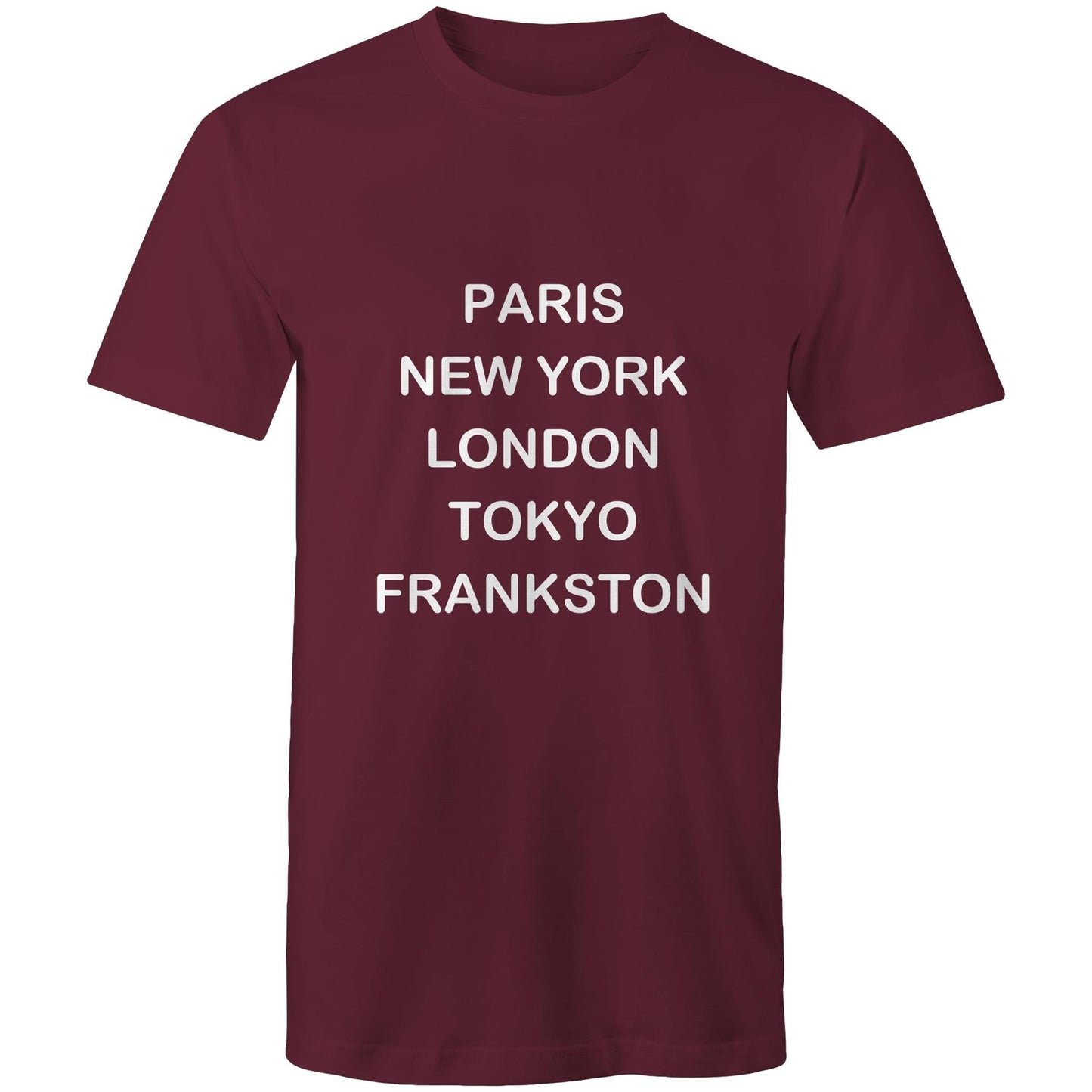 Cities of the World - Frankston - White text Classic T-shirt