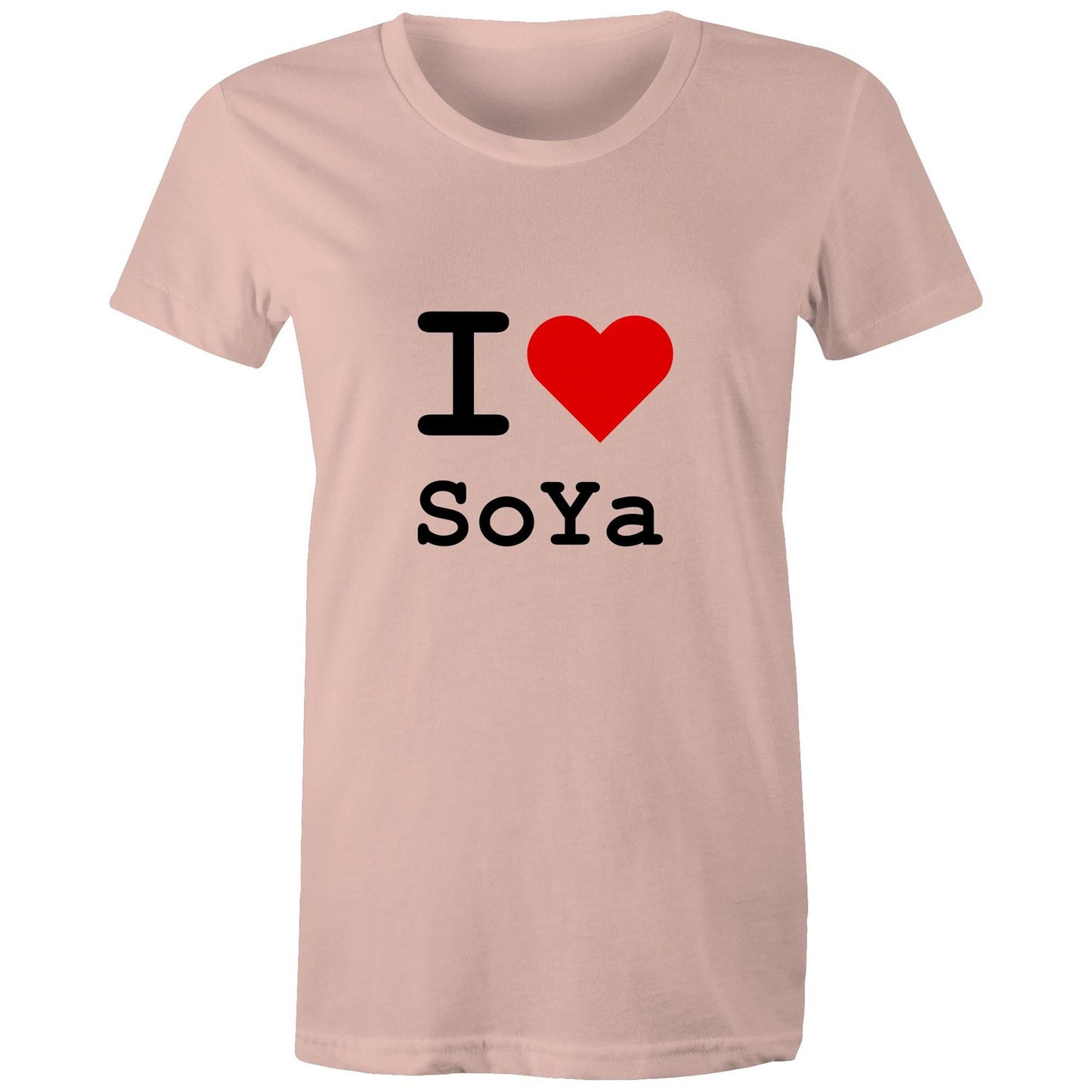 Heart South Yarra - Women's Tee black text