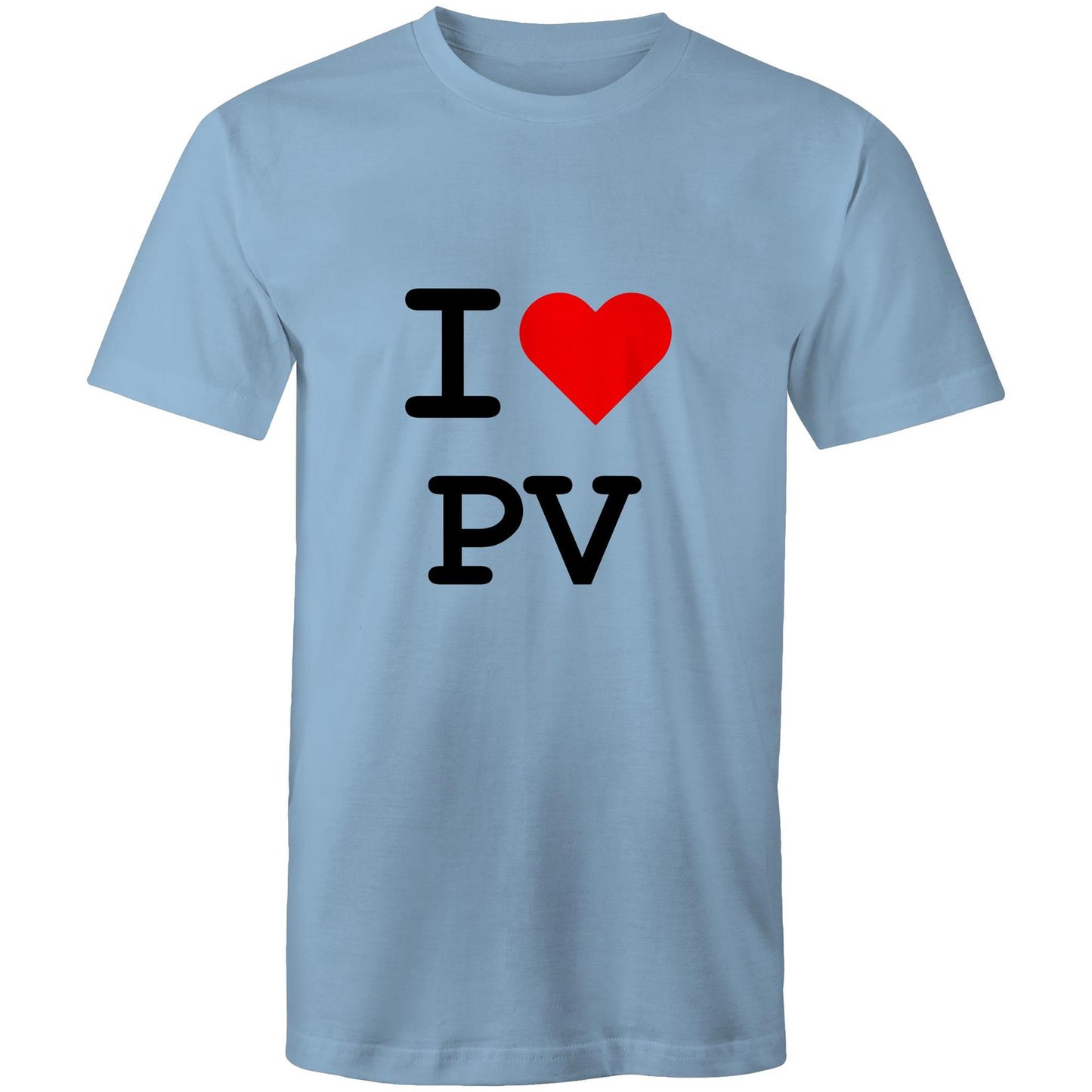 I love Pascoe Vale - Black text T-shirt