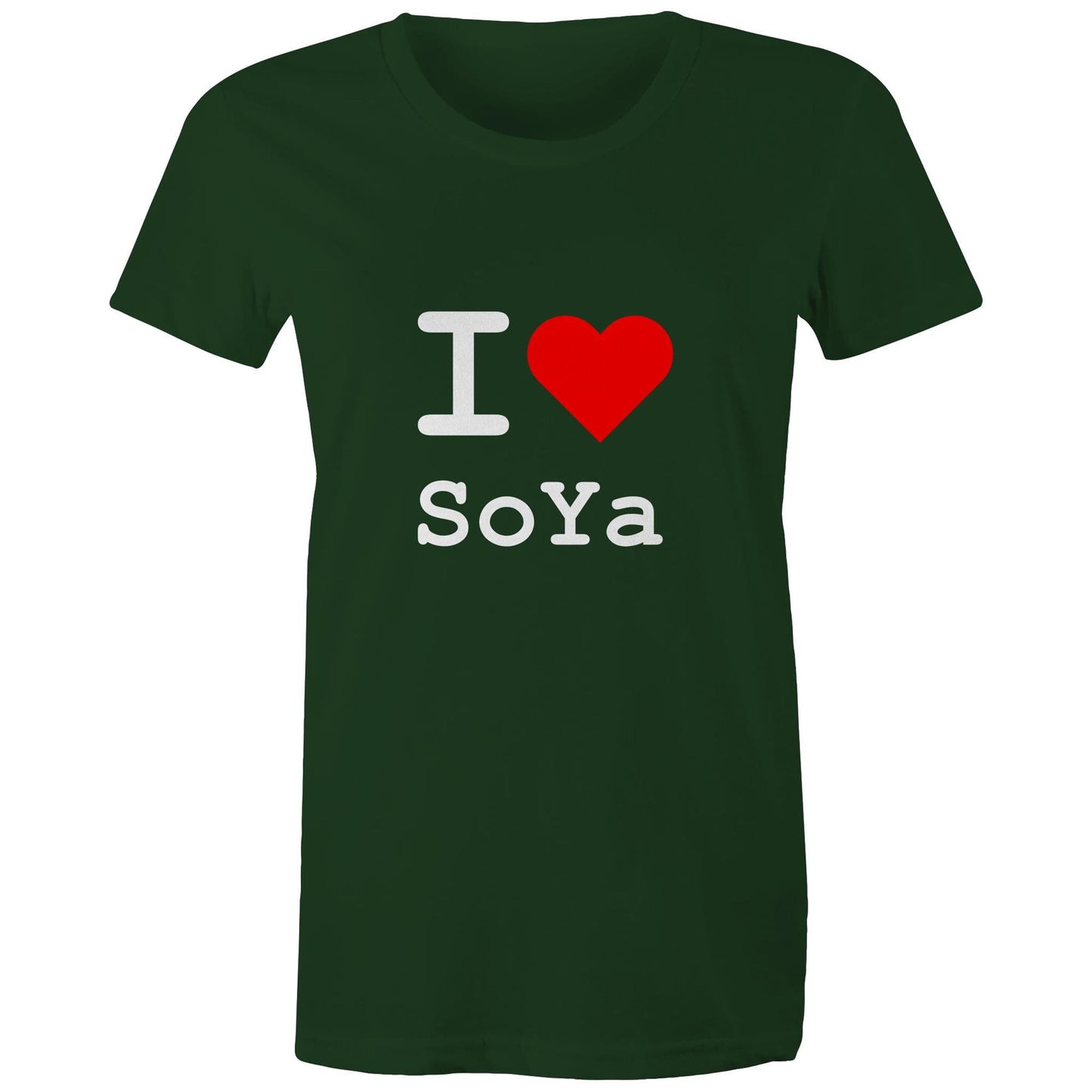 Heart South Yarra - Women's Tee white text