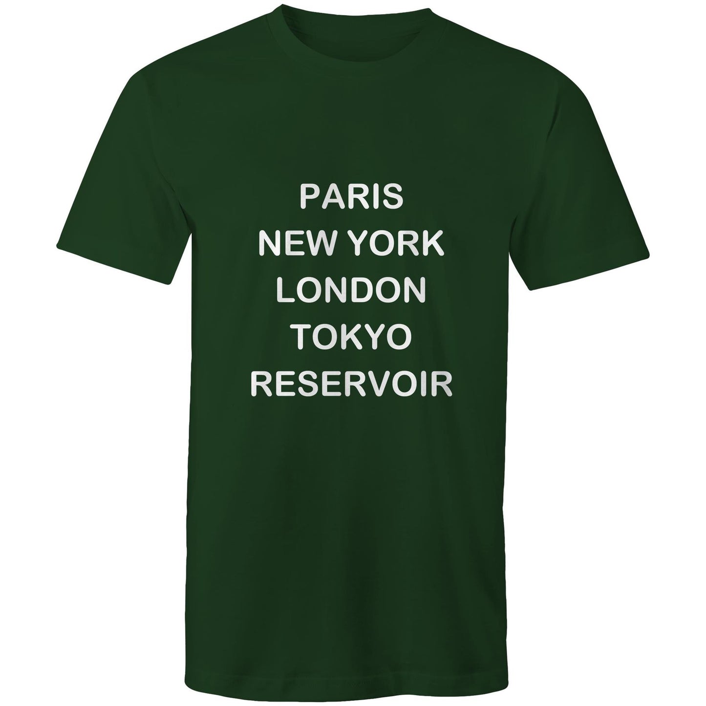Cities of the World - Reservoir - White text Classic T-shirt