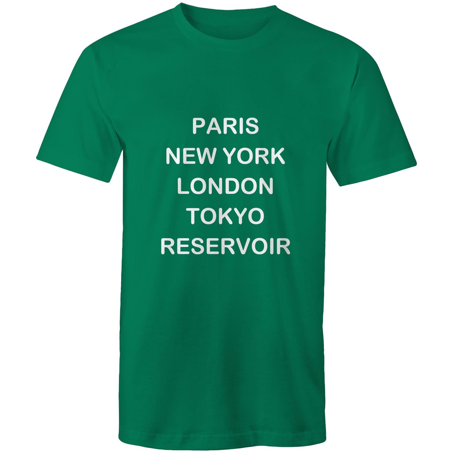 Cities of the World - Reservoir - White text Classic T-shirt