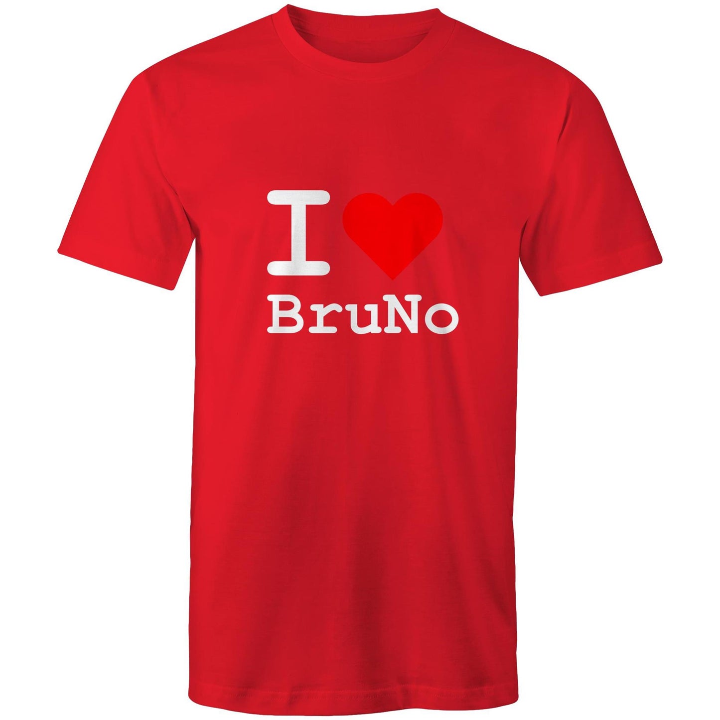 I love Brunswick North - White text T