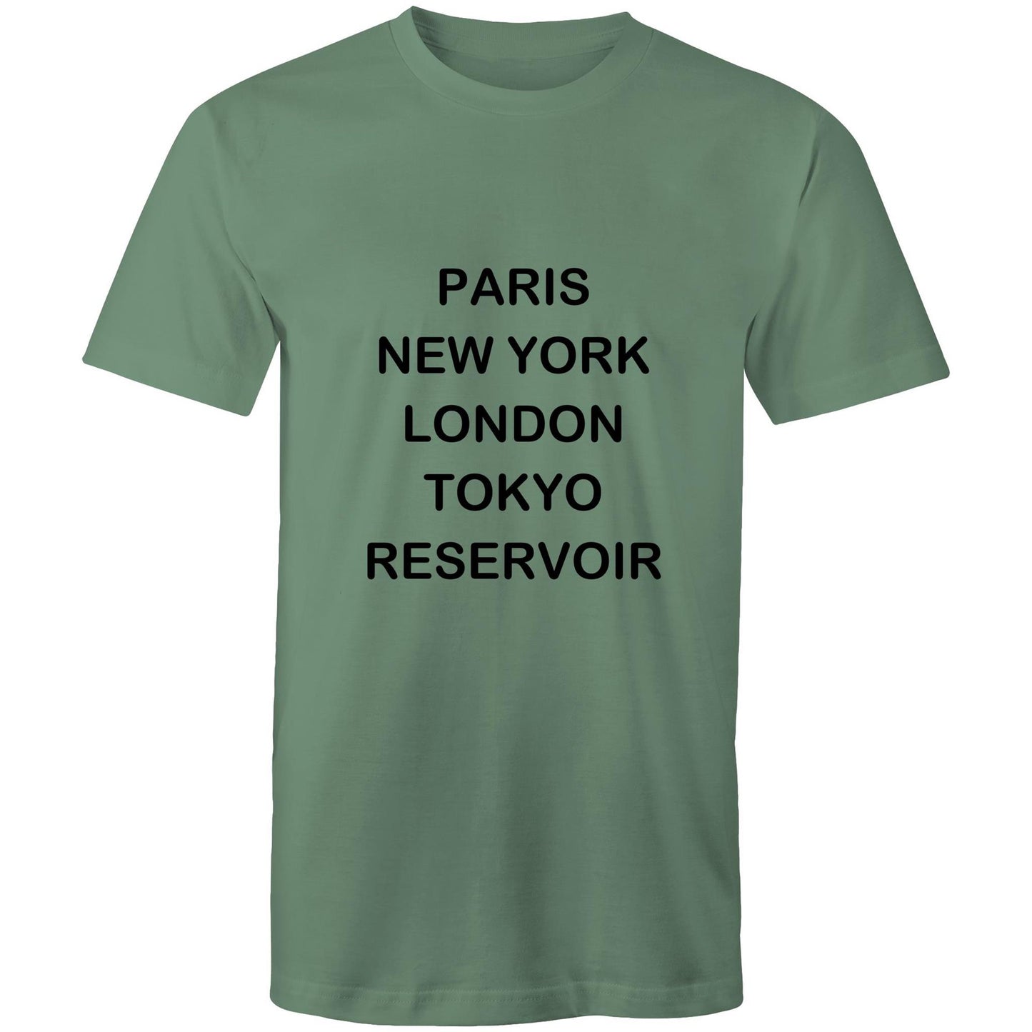 Cities of the World - Reservoir - Black text Classic T-shirt