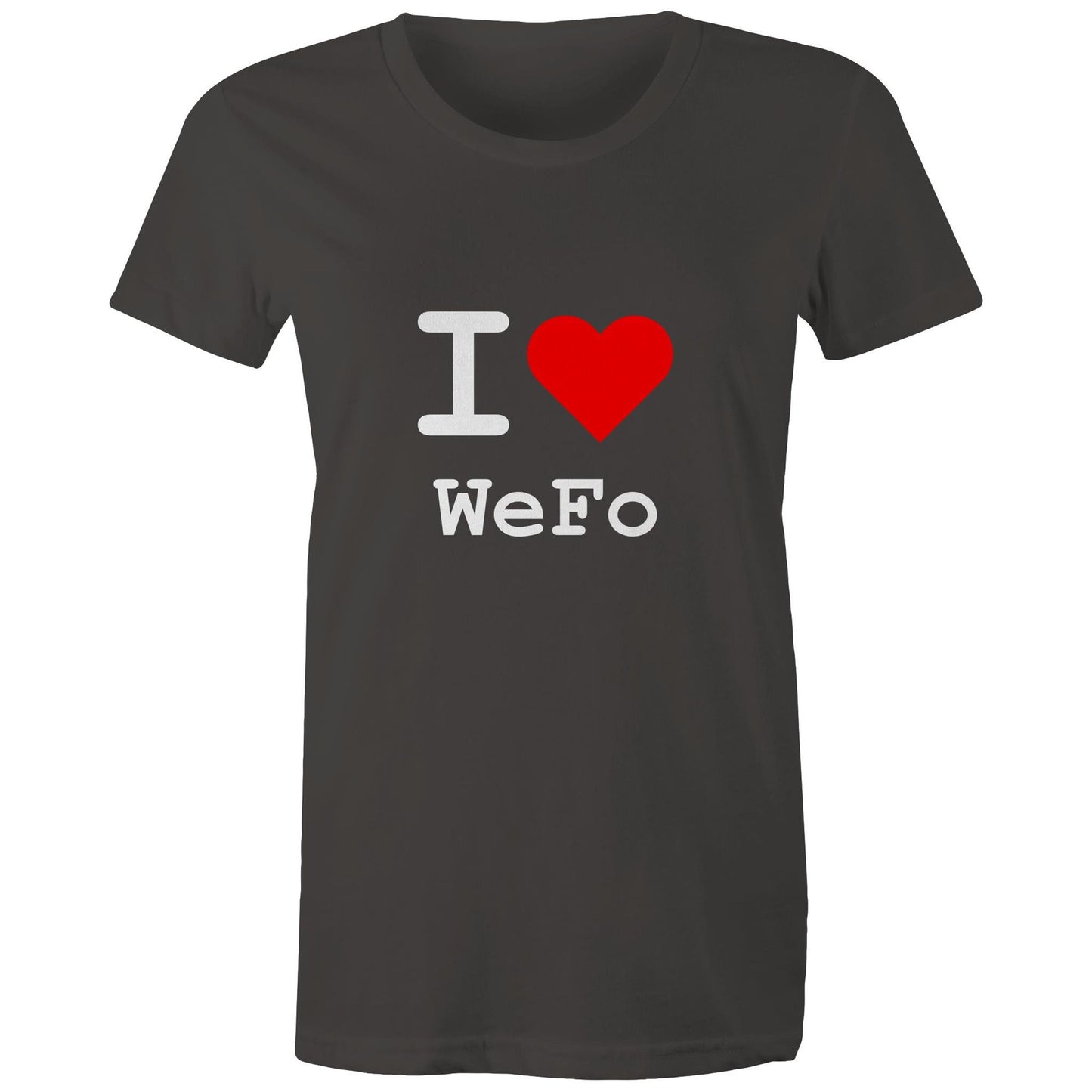 Heart West Footscray - Women's Tee white text