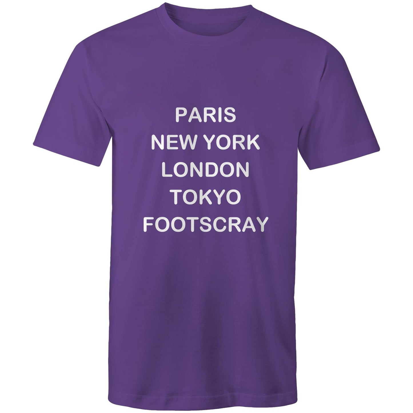 Cities of the World - Footscray - White text Classic T-shirt