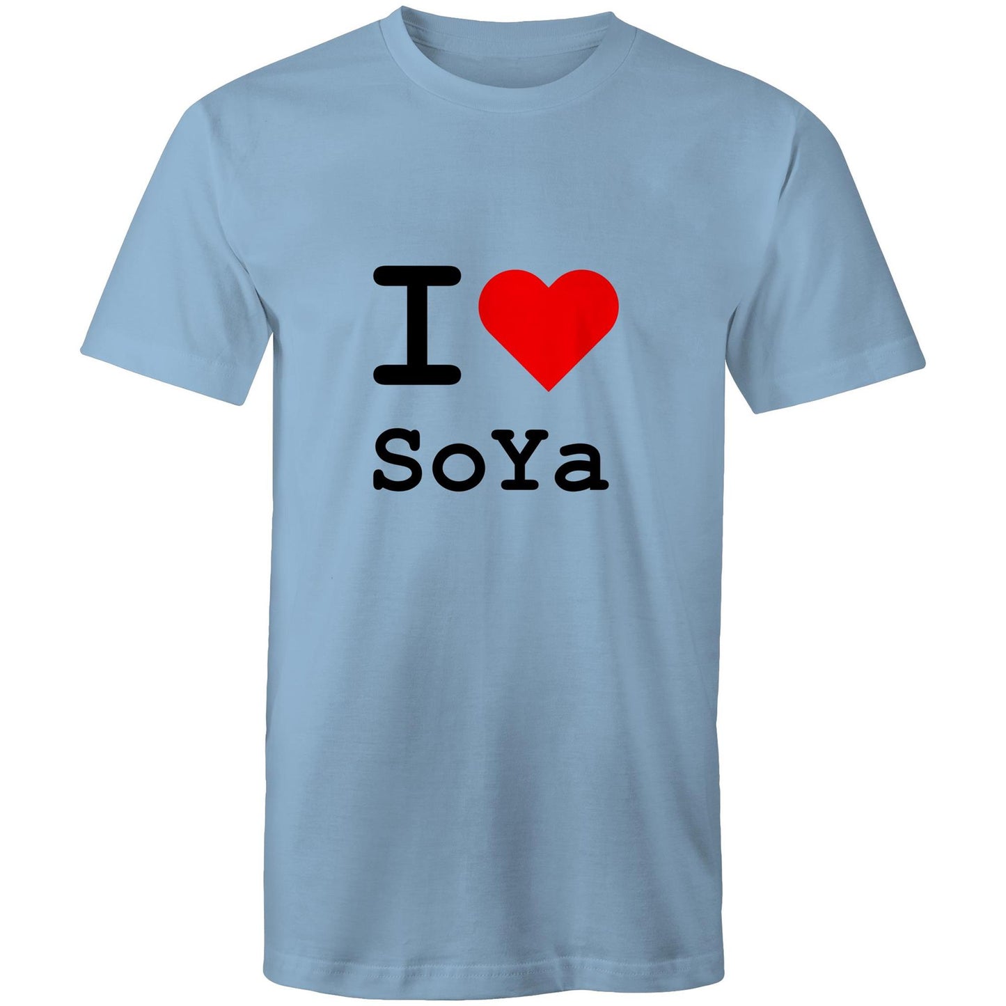 I love South Yarra - Black text T-shirt