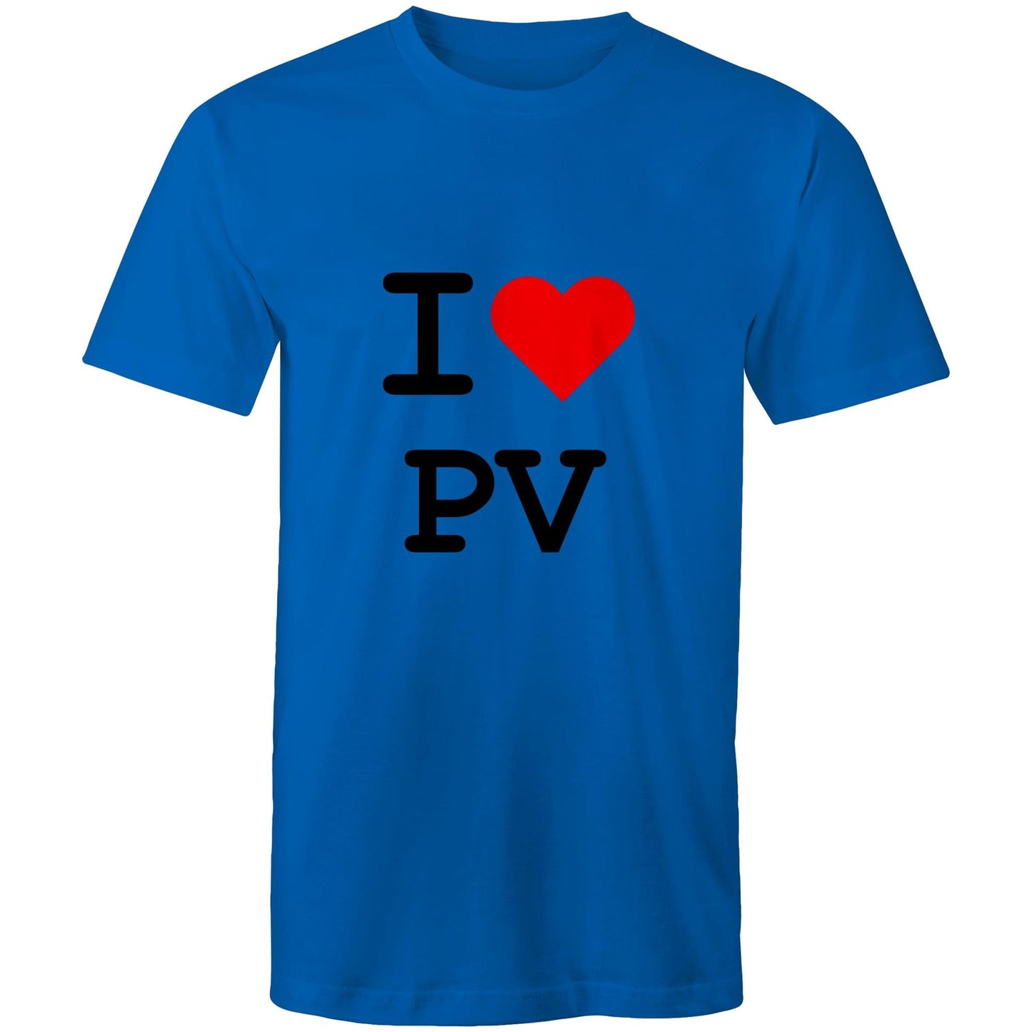 I love Pascoe Vale - Black text T-shirt