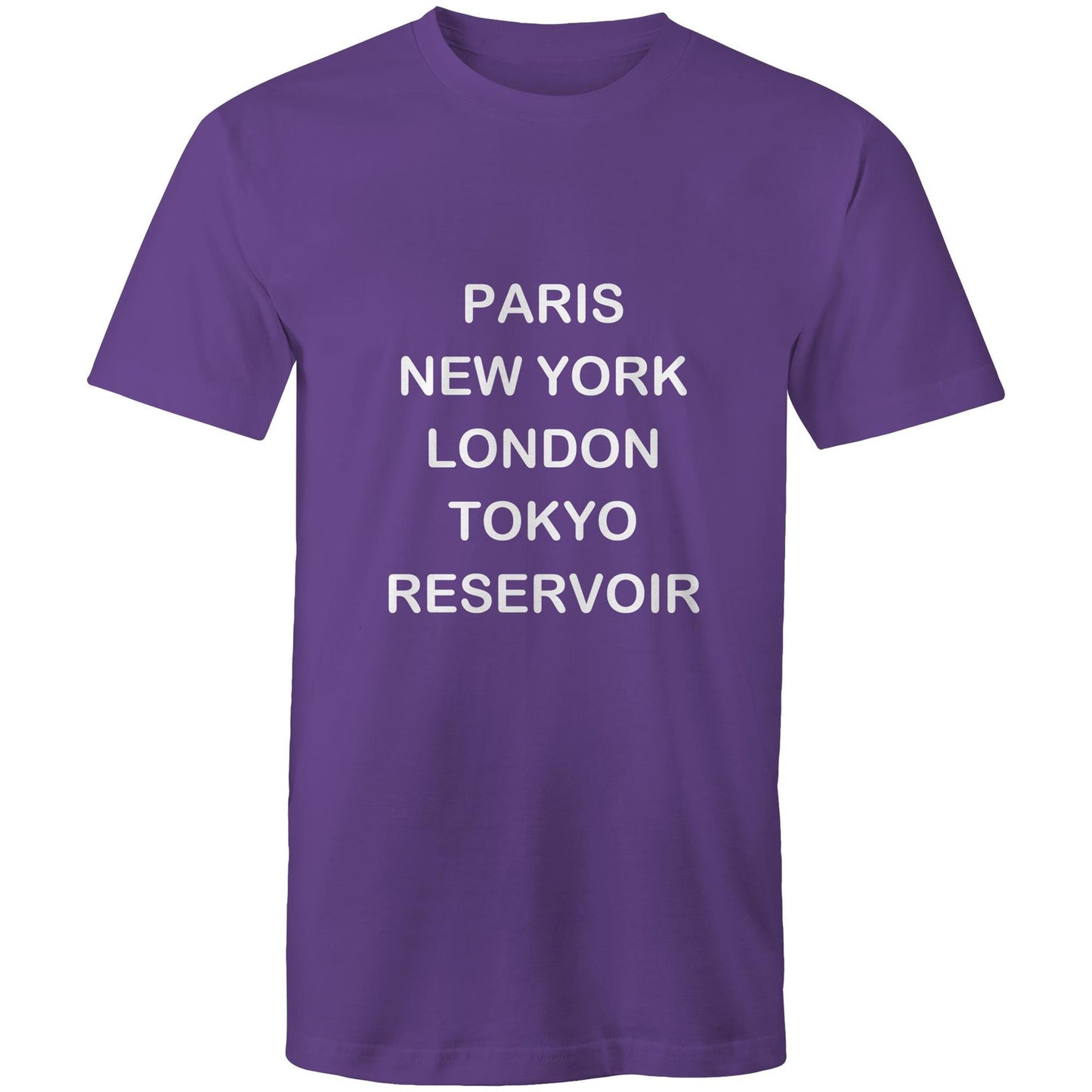Cities of the World - Reservoir - White text Classic T-shirt