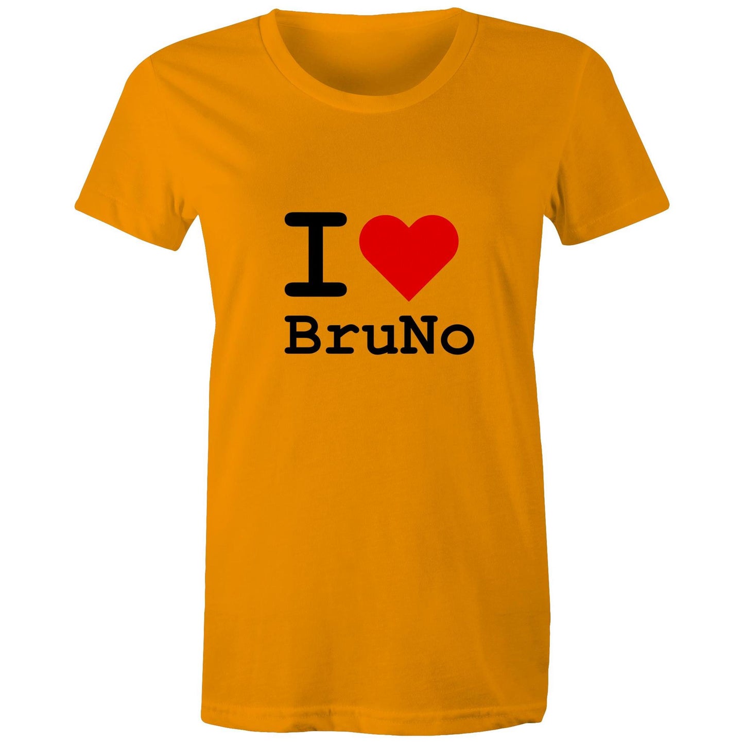 Heart Brunswick North - Women's Tee black text