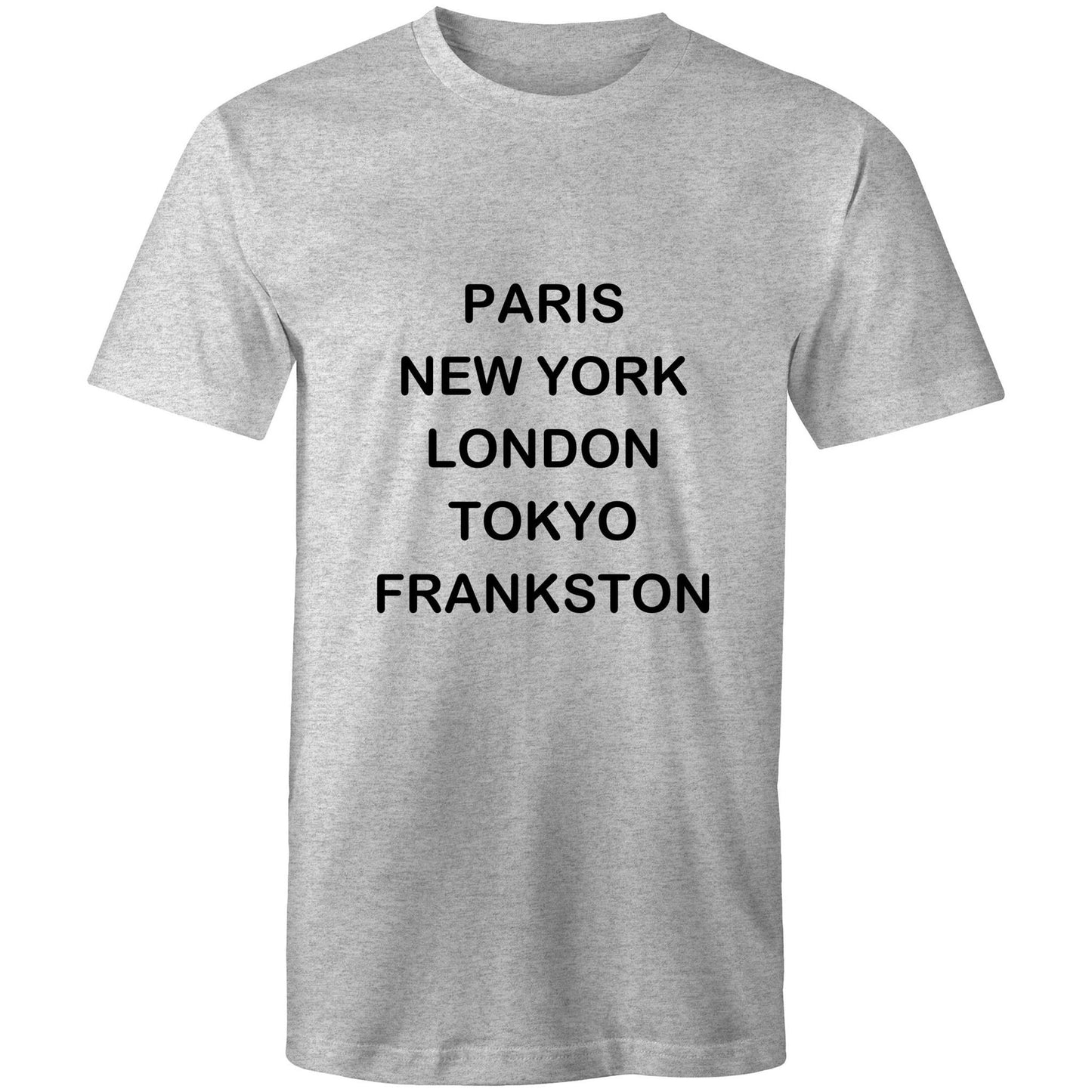 Cities of the World - Frankston - Black text classic T-shirt