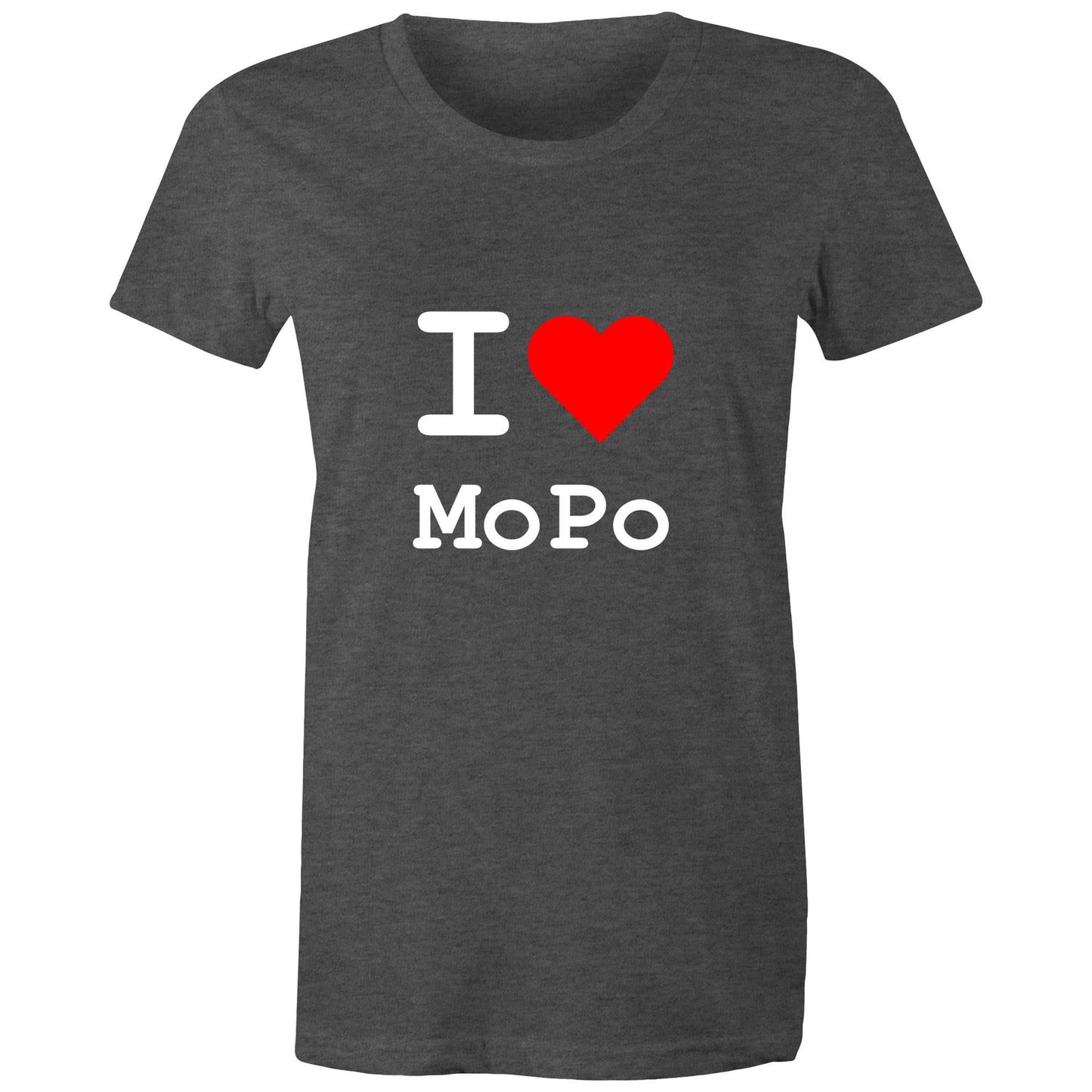Heart Moonee Ponds - Women's Tee white text