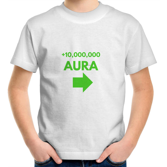 +10,000,000 Aura - Kids T-Shirt